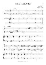 Náhled not [1] - Bitti Martino (1655? - 1743) - Triová sonáta C dur (úprava)