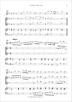 Náhled not [4] - Scarlatti Alessandro (1659 - 1725) - Sonata c moll
