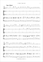 Náhled not [2] - Scarlatti Alessandro (1659 - 1725) - Sonata d moll - úprava