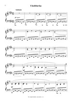 Náhled not [8] - Plhalová Libuše (*1938) - Deset klavírních skladeb pro I. cyklus ZUŠ