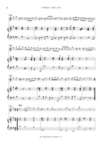 Náhled not [4] - Mattheson Johann (1681 - 1764) - Sonata e moll (Der brauchbare Virtuoso n. 6)