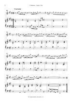 Náhled not [4] - Mattheson Johann (1681 - 1764) - Sonata A dur (Der brauchbare Virtuoso n. 10)