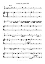 Náhled not [2] - Valentini Giuseppe (1681 - 1753) - Sonata a flauto solo e basso (Biblioteca Palatina 22)