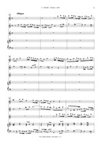 Náhled not [2] - Scarlatti Alessandro (1659 - 1725) - Sonata a moll