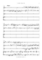 Náhled not [2] - Scarlatti Alessandro (1659 - 1725) - Sonata a moll (úprava)