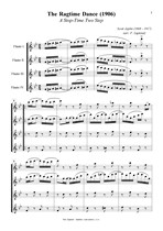 Náhled not [1] - Joplin Scott (1868 - 1917) - The Ragtime Dance (1906) A Stop-Time Two Step (arr. Petr Zapletal)