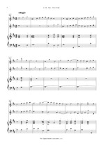 Náhled not [3] - Pez Johann Christoph (1664 - 1716) - Trio D dur
