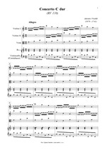 Náhled not [1] - Vivaldi Antonio (1678 - 1741) - Concerto C dur (RV 110)