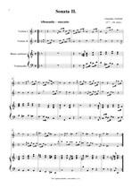 Náhled not [1] - Furloni Gaetano (17. - 18. stol.) - Sonata II.