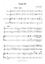 Náhled not [1] - Furloni Gaetano (17. - 18. stol.) - Sonata III. - úprava
