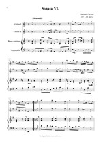 Náhled not [1] - Furloni Gaetano (17. - 18. stol.) - Sonata VI.