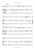 Náhled not [4] - Thornowitz Henry (17. - 18. stol.) - Sonata F dur (traspozice)