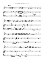 Náhled not [2] - Telemann Georg Philipp (1681 - 1767) - Sonata e moll (TWV 41:e4)