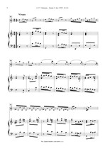 Náhled not [4] - Telemann Georg Philipp (1681 - 1767) - Sonata C dur (TWV 41:C4)