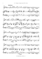 Náhled not [2] - Telemann Georg Philipp (1681 - 1767) - Sonata fis moll (TWV 41:fis1)