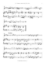 Náhled not [3] - Telemann Georg Philipp (1681 - 1767) - Sonata fis moll (TWV 41:fis1)