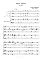 Náhled not [1] - Ruggieri Giovanni Maria (1665? - 1725?) - Sonata Seconda (op. 3/2)