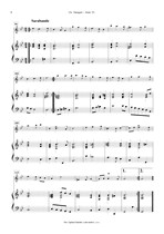 Náhled not [4] - Dieupart Charles (1667? - 1740?) - Suite VI. (transpozice z f do g moll)