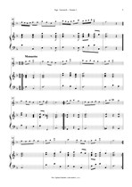 Náhled not [4] - Garzaroli (17. - 18. stol.) - Sonata I., II., III.