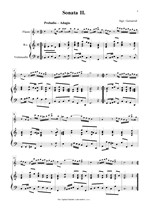 Náhled not [5] - Garzaroli (17. - 18. stol.) - Sonata I., II., III.