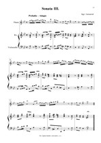 Náhled not [9] - Garzaroli (17. - 18. stol.) - Sonata I., II., III.