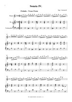 Náhled not [1] - Garzaroli (17. - 18. stol.) - Sonata IV., V., VI.