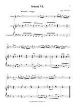 Náhled not [8] - Garzaroli (17. - 18. stol.) - Sonata IV., V., VI.