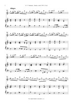 Náhled not [2] - Telemann Georg Philipp (1681 - 1767) - Sonata a moll (TWV 41:a4)