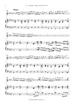 Náhled not [2] - Telemann Georg Philipp (1681 - 1767) - Sonata f moll (TWV 41:f1)