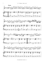 Náhled not [4] - Telemann Georg Philipp (1681 - 1767) - Sonata c moll