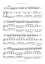 Náhled not [2] - Braun Jean Daniel (? - 1740) - Sonata VI. op.7/6