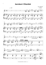 Náhled not [1] - Zapletal Petr (*1965) - Skladbičky IV. pro zobcovou flétnu a klavír