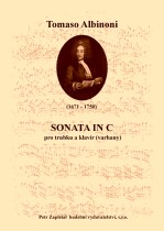 Náhled titulu - Albinoni Tomaso (1671 - 1750) - Sonata in C