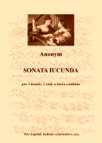 Náhled titulu - Anonym - Sonata Iucunda (archív Kroměříž A 546)