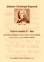 Náhled titulu - Pepusch Johann Christoph (1667 - 1752) - Triová sonáta F dur