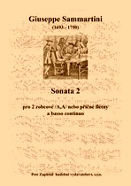 Náhled titulu - Sammartini Giuseppe (1693 - 1750) - Sonata 2