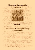 Náhled titulu - Sammartini Giuseppe (1693 - 1750) - Triové sonáty č. 9 - 12