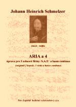 Náhled titulu - Schmelzer Johann Heinrich (1623 - 1680) - Aria a 4 úprava (Archív Kroměříž A 750)
