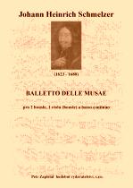 Náhled titulu - Schmelzer Johann Heinrich (1623 - 1680) - Balletti delle Musae (Archív Kroměříž A 917)