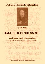Náhled titulu - Schmelzer Johann Heinrich (1623 - 1680) - Balletto di Philosophi (Archív Kroměříž A 759)