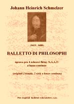 Náhled titulu - Schmelzer Johann Heinrich (1623 - 1680) - Balletto di Philosophi úprava (Archív Kroměříž A 759)
