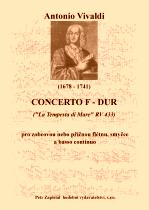 Náhled titulu - Vivaldi Antonio (1678 - 1741) - Concerto in F- major „La Tempesta di Mare“