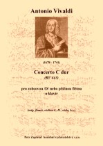 Náhled titulu - Vivaldi Antonio (1678 - 1741) - Concerto C dur (RV 443) - klav. výtah