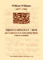 Náhled titulu - Williams William (1675 - 1701) - Triová sonáta C - dur