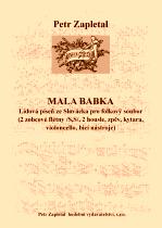 Náhled titulu - Zapletal Petr (*1965) - „Mala babka“ pro folkový soubor