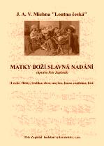 Náhled titulu - Zapletal Petr (*1965) - „Matky Boží slavná nadání“ - úprava (J. A. V. Michna -  kancionál Loutna česká)