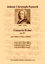 Náhled titulu - Pepusch Johann Christoph (1667 - 1752) - Concerto B dur (op.8/3)