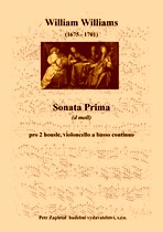Náhled titulu - Williams William (1675 - 1701) - Sonata Prima (d moll)