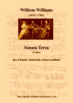 Náhled titulu - Williams William (1675 - 1701) - Sonata Terza (A dur)