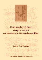 Náhled titulu - Různí - Osm snadných duet starých mistrů